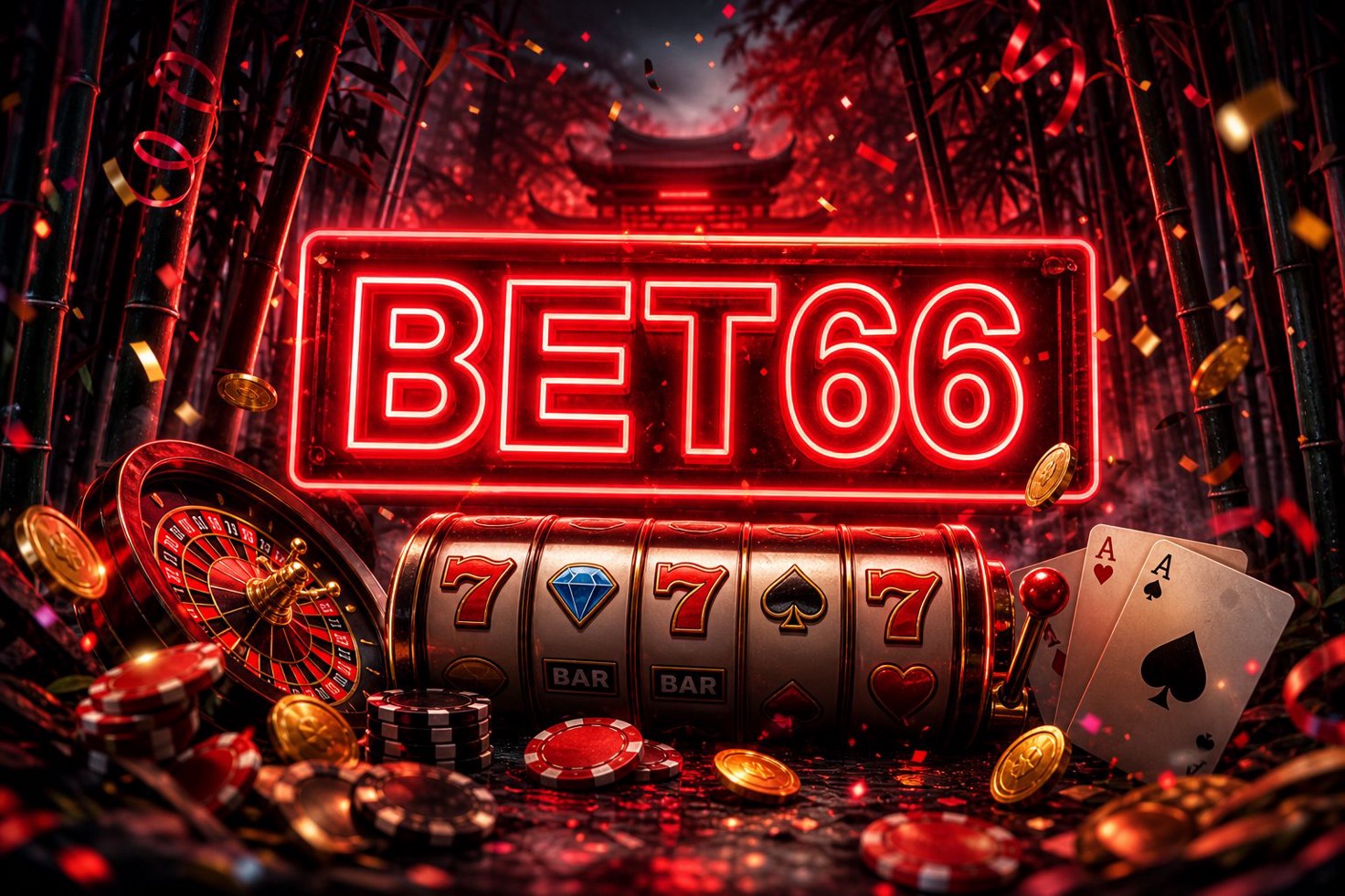 Ảnh bìa Money Coming BET66 với giao diện trò chơi và biểu tượng ưu đãi đăng ký